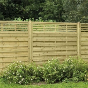 Forest Kyoto Fence Panel - 6ft - Pack of 3