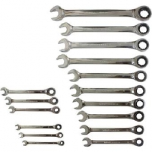 Halfords  Hal Advanced 16pc Ratchet Spanner Set 457494