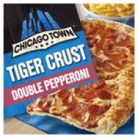 Morrisons   Chicago Town Tiger Crust Double Pepperoni