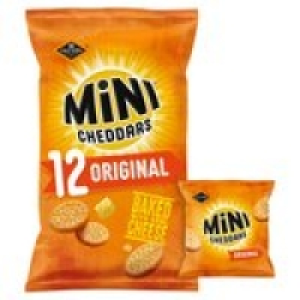 Jacobs Mini Cheddars Original Baked Snacks £2.25