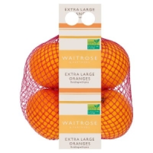 Waitrose  Waitrose extra large oranges4s