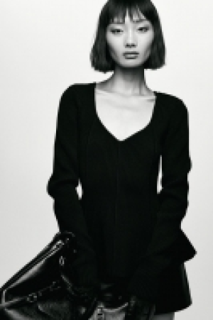 Rib-knit top £24.00
