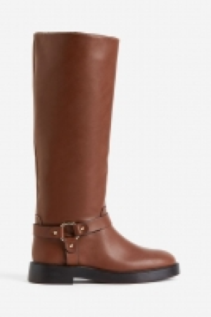 HM  Knee-high biker boots