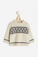 HM  Jacquard-knit merino wool jumper