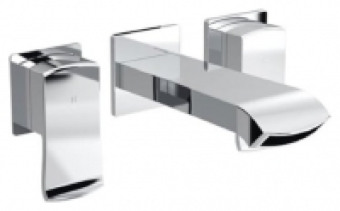 Wickes  Bristan Descent Wall Mounted Chrome Bath Filler Tap