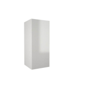 High Gloss Slab White 300mm Wall Unit