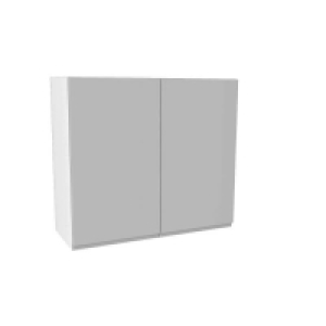 Handleless Grey Gloss 800mm Wall Unit