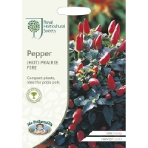 RHS Pepper (Hot) Prairie Fire Seeds