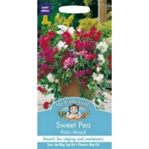 Mr. Fothergills Sweet Pea Patio Mixed Seeds