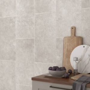 Palio Light Grey Ceramic Wall & Floor Tile 300 x 600mm