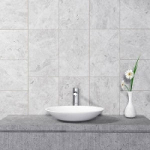 Venice Light Grey Ceramic Wall Tile 250 x 400mm