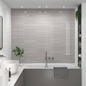 Manhattan White Ceramic Wall Tile 250 x 400mm
