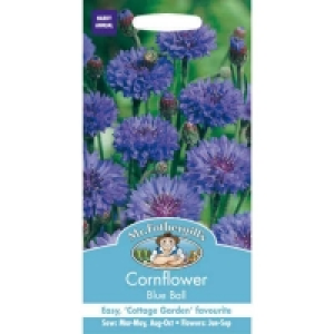 Mr. Fothergills Cornflower Blue Ball Seeds