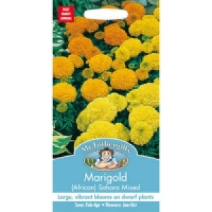 Mr. Fothergills Marigold African Sahara Mixed Seeds