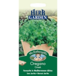 Mr. Fothergills Greek Oregano (Origanum Vulgare) Seeds