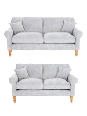 William 3 Seater + 2 Seater Fabric Sofa Set (Buy & SAVE!) £1,479.99