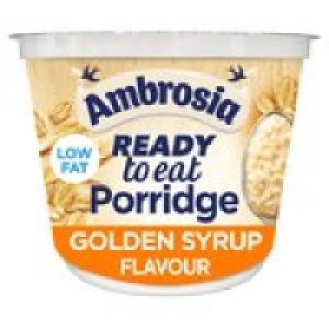 Ambrosia Ready to Eat Golden Syrup Flavour Porridge Pot  £1.29