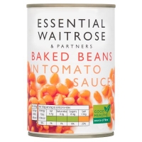 Waitrose  Essential Baked Beans in Tomato Sauce420g