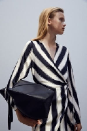 Satin wrap dress £8.00