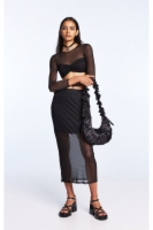 Mesh pencil skirt £5.00