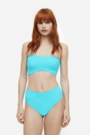 Padded bandeau bikini top £10.00