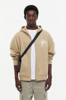 HM  Relaxed Fit Zip-through hoodie
