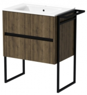 Wickes  Wickes Elmdon Oak Vanity Unit & Basin