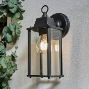 Coach Outdoor Wall Lantern - Black