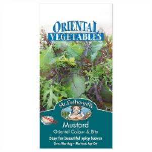 Mr. Fothergills Mustard Colour and Bite Seeds