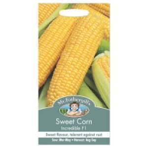 Mr. Fothergills Sweet Corn Incredible F1 Seeds