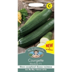 Mr. Fothergills Courgette Blackstar F1 Seeds