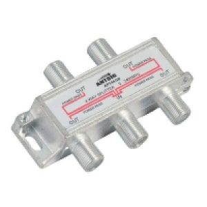 Antsig 4 Way Satellite TV Splitter Female