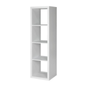 Clever Cube 1x4 Storage Unit - White