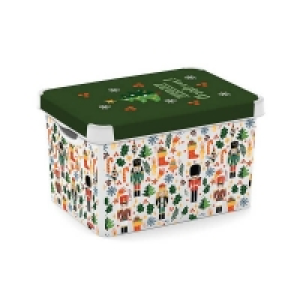 Curver Nutcracker Christmas Eve Deco Storage Box - 22L
