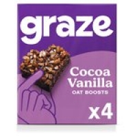 Ocado  Graze Protein Cocoa Vanilla Snack Bars