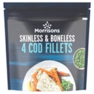 Morrisons  Morrisons 4 Cod Fillets