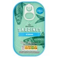 Morrisons  Morrisons Sardines In Brine (120g)