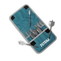 InExcess  Total Tools 13 Pcs Flat Wood Drill Bits Set TACSD70131
