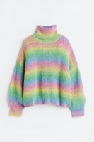 HM  Rib-knit polo-neck jumper