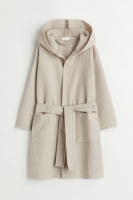 HM  Waffled hooded dressing gown