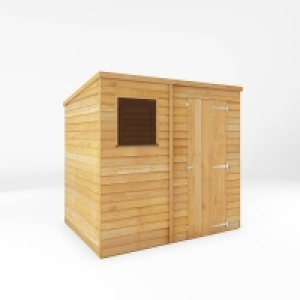 Homebase  Mercia 7 x 5ft Overlap Pent Shed