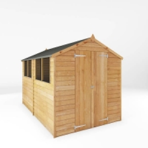 Mercia 10 x 6ft Overlap Double Door Apex Shed