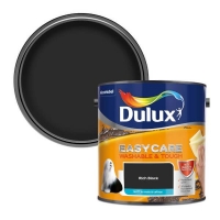 Homebase  Dulux Easycare Washable & Tough Matt Paint Rich Black - 2.5L