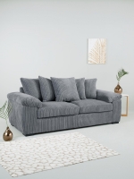 LittleWoods Very Home Amalfi 3 Seater Scatter Back Fabric Sofa - FSC® Certified