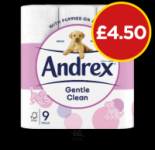 Andrex Gentle Clean £4.50