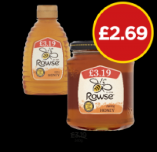 Budgens  PANCAKE DAY: Rowse Honey