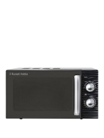 LittleWoods Russell Hobbs RHM1731 Inspire Black Compact Manual Microwave