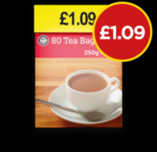 Tea Bags £1.09
