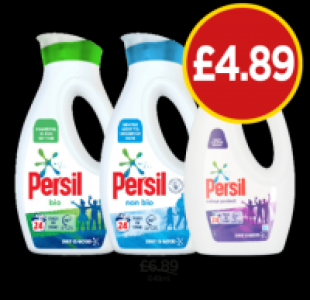 Persil Bio, Non Bio, Colour Protect