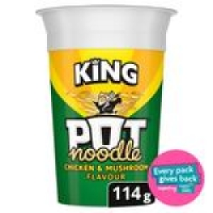 Pot Noodle Chicken & Mushroom King Pot £1.39